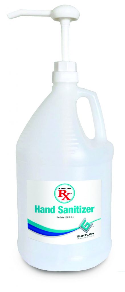 Gurtler Rx Hand Sanitizer Jug